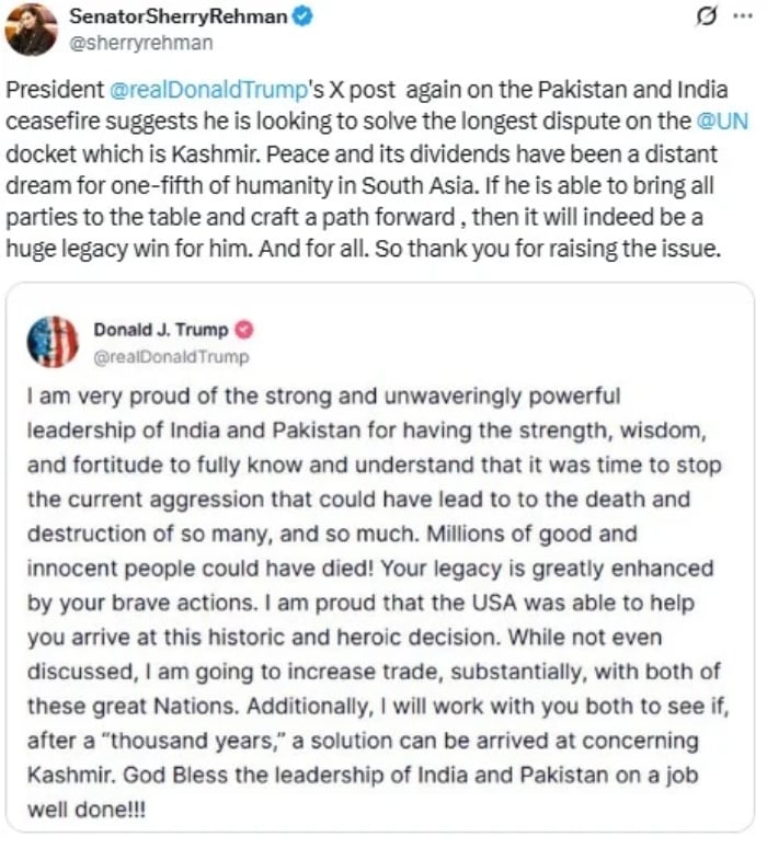 President Trump widely praised for offering mediation role to resolve Kashmir issue